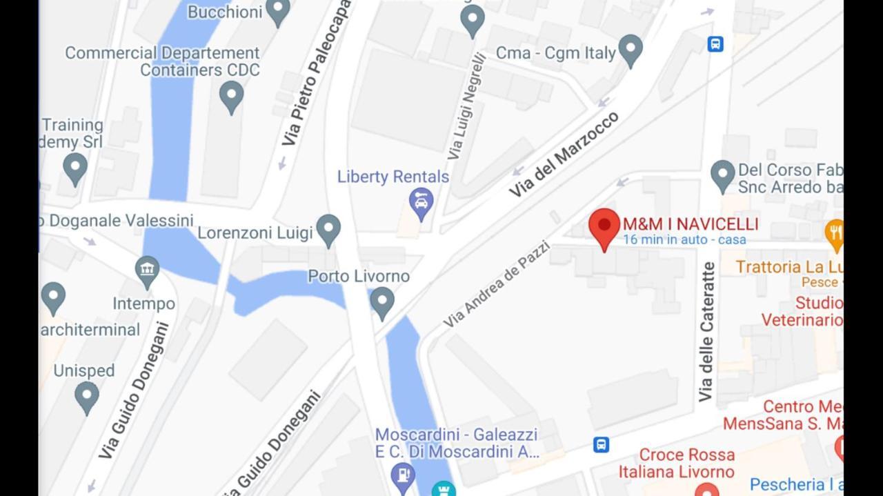 M&M I Navicelli Leilighet Livorno Eksteriør bilde
